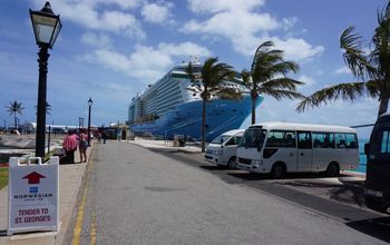 Ships at Royal Naval Dockyard in Bermuda