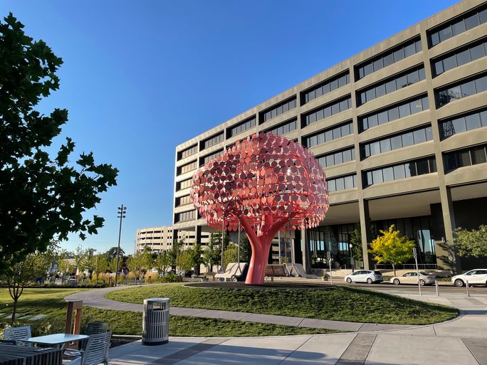 “Gentle Breeze" by Matthew Mazzotta at Cherie Buckner-Webb Park in Boise, Idaho