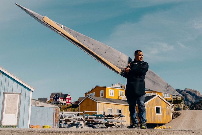 Jacob-Peter, Kayaker, part of HX Expeditions' Kalaallit Portraits of Greenland
