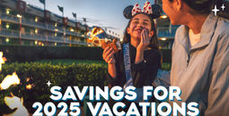 Disney World savings for 2025.