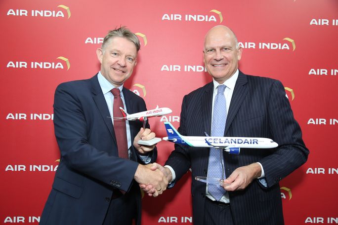 Air India - Icelandair Codeshare signing Air India - Icelandair Codeshare signing