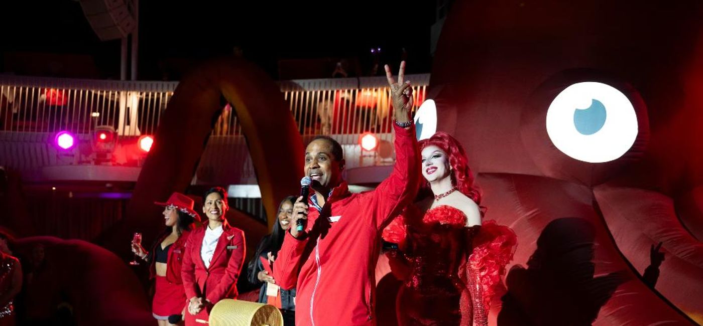 Image: Virgin Voyages Brilliant Lady Makes Debut in Los Angeles (Photo Credit: Virgin Voyages)