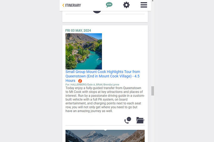 Avanti Destinations' new Mobile Documents app easily allows travelers and travel advisors access to important documents. Avanti Destinations, travel apps, travel technology