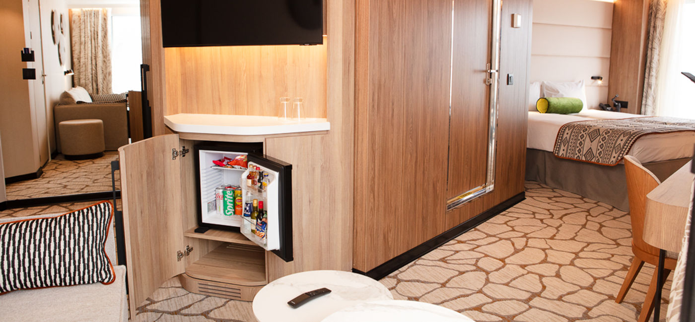 Image: One of the new Grand Horizon suites aboard Celestyal Discovery (Photo Credit: Celestyal Cruises)
