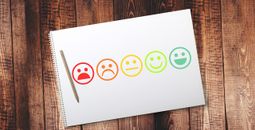coloured smiley faces