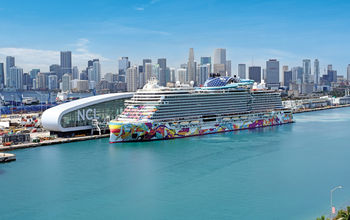 Norwegian Aqua docked in Miami