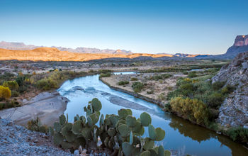 Santa Elena Canyon in Big Bend National Park, Texas