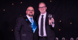 Eric Bowman wins Media Partner of the Year at ASTA Globes
