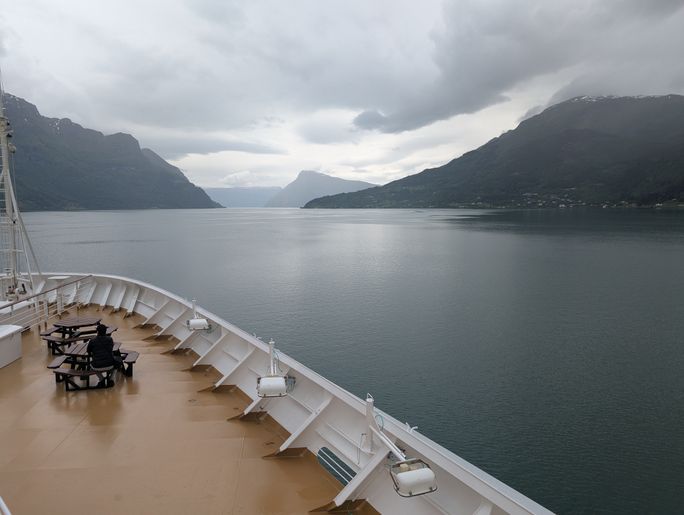 Holland America Rotterdam, cruise ship, Norway