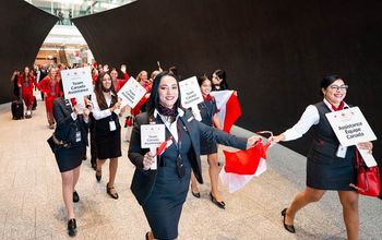 Air Canada Olympic Celebration in YYZ