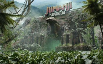 concept, rendering, Jumanji, theme park, ride, attraction