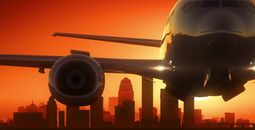 plane, takeoff, travel