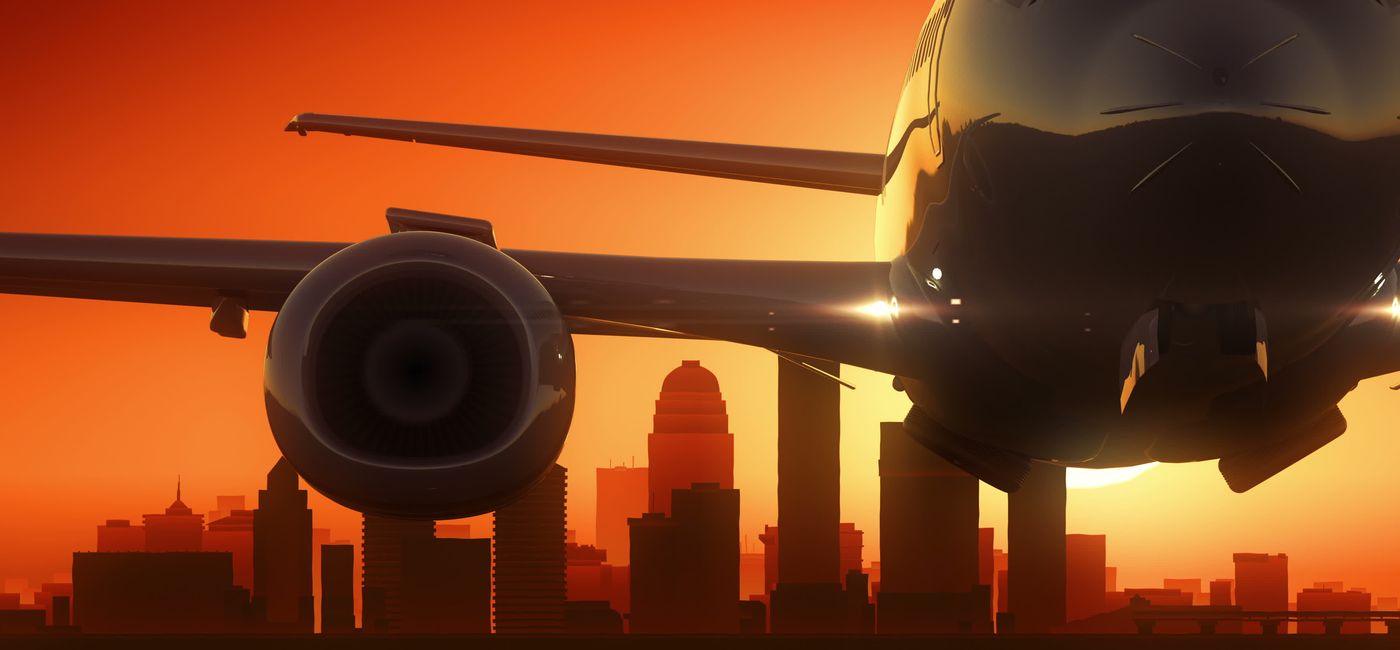 Image: PHOTO: Plane takeoff from Louisville, Kentucky. (photo via Ankabala / iStock / Getty Images Plus)
