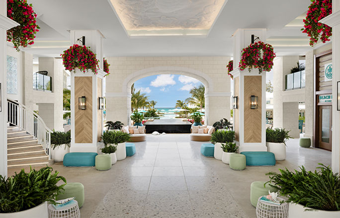 Lobby at Treasure Beach Lobby at Treasure Beach