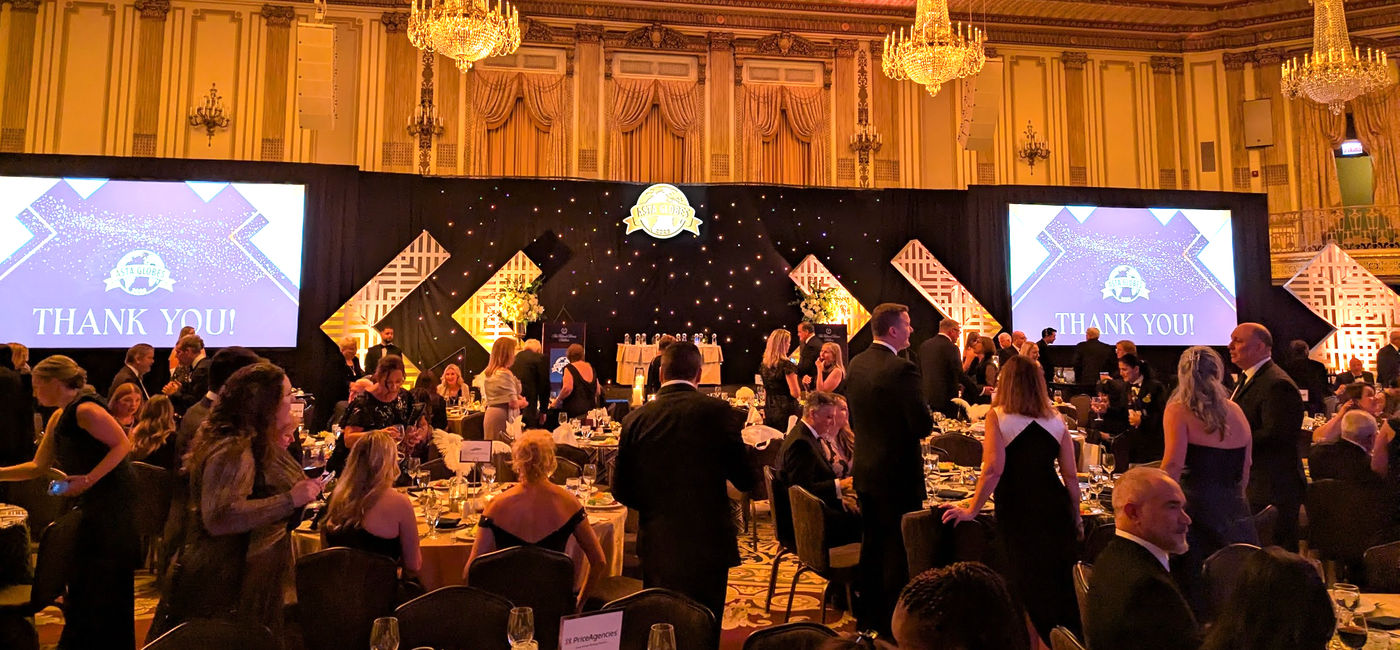 Image: Travel industry gathers for the inaugural ASTA Globes at the Palmer House in Chicago. (Photo Credit: Eric Bowman)
