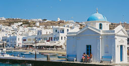 Greek isles, Mykonos, capital of mykonos, hora, villages on mykonos, greece