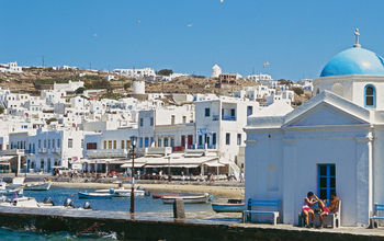 Greek isles, Mykonos, capital of mykonos, hora, villages on mykonos, greece