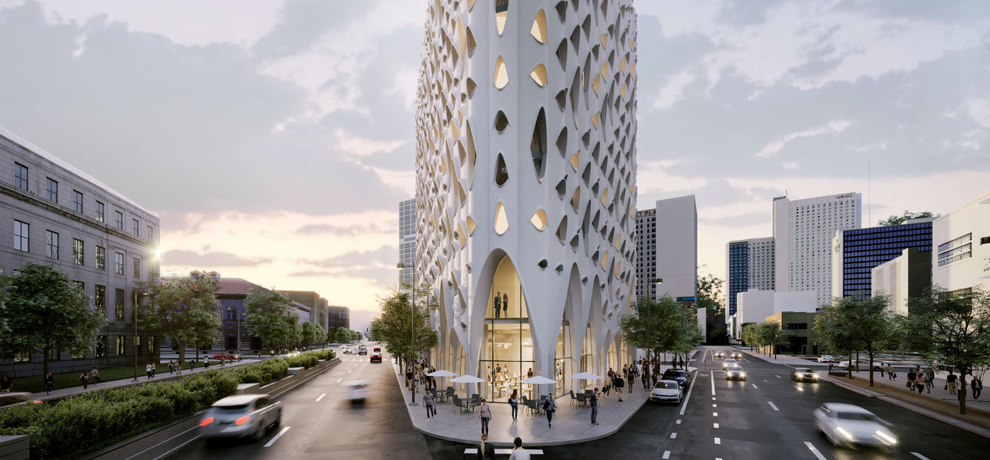 Image: Populus is located in downtown Denver, just steps from the Colorado State Capitol (Photo Credit: Studio Gang)