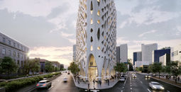 Rendering of new Populus hotel in Denver