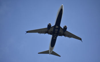 Delta Air Lines plane.