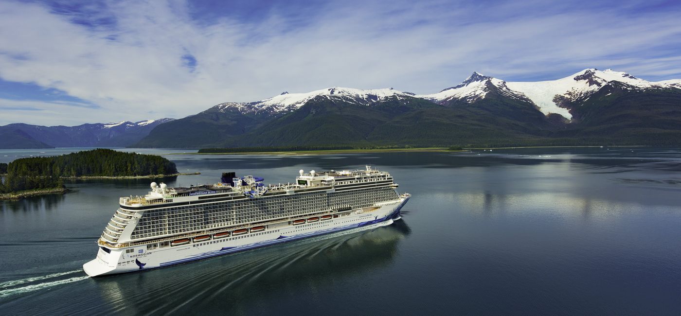 Image: Norwegian Bliss at Ketchikan, Alaska. (Photo via Norwegian Cruise Line)