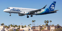 Alaska Airlines Embraer 175 jet