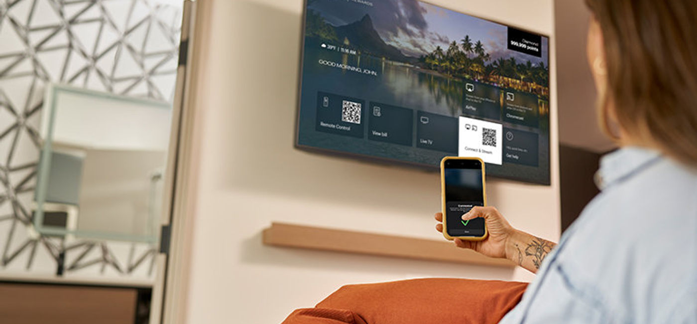 Image: Apple AirPlay is now available at more than 60 IHG locations. (Photo Credit: Courtesy  IHG Hotels & Resorts)