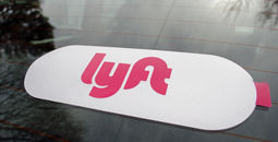 Lyft sticker.