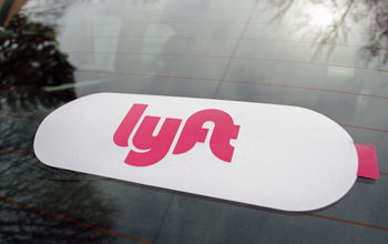 Lyft sticker.
