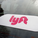 Lyft sticker.