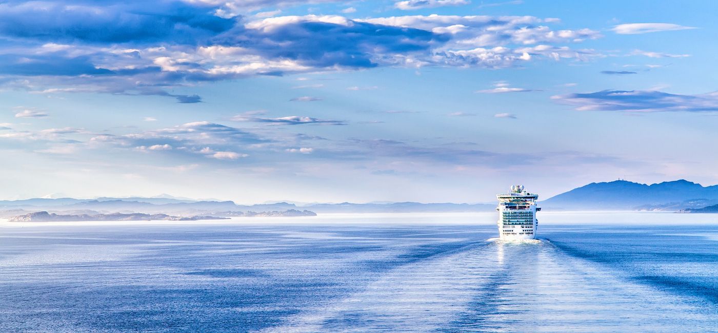 Image: Path on the water from a large cruise ship. (photo via cassinga/iStock/Getty Images Plus) (iStock / Getty Images Plus)