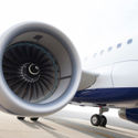 JetBlue Airbus A321 jet engine