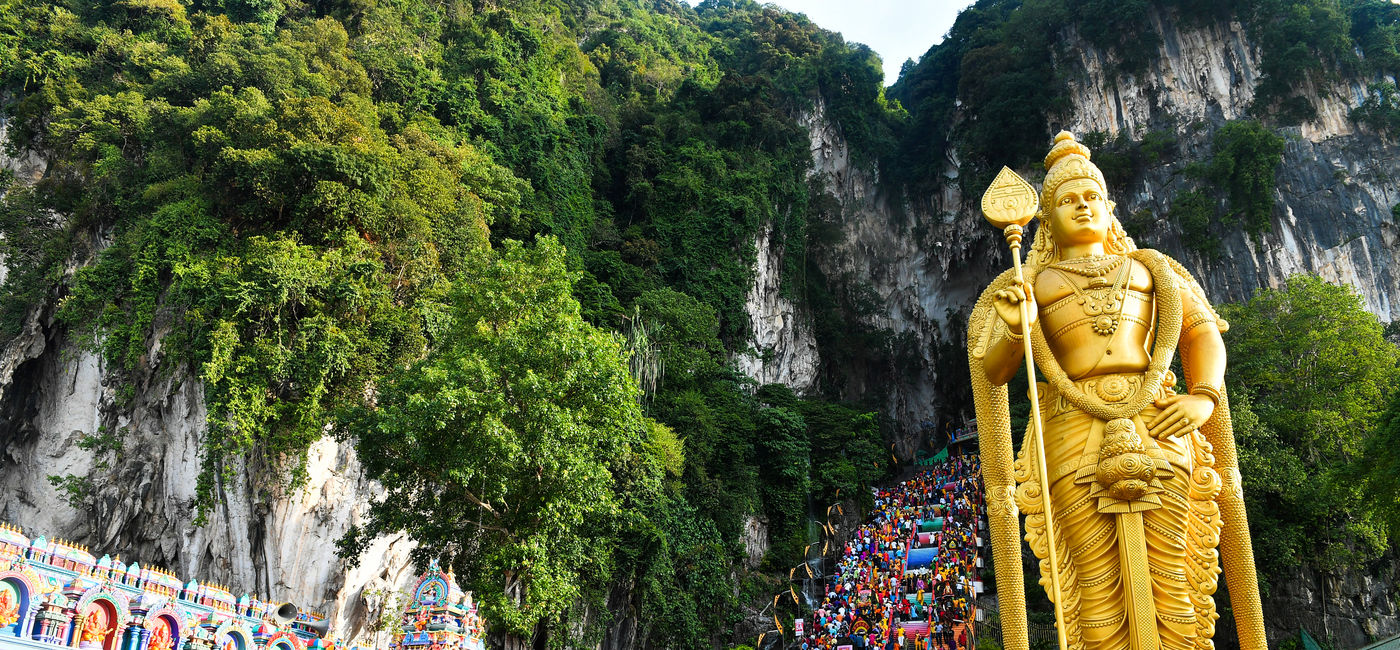 Image: Batu Caves, Kuala Lumpur, Malaysia. (Photo Credit: Tourism Malaysia)