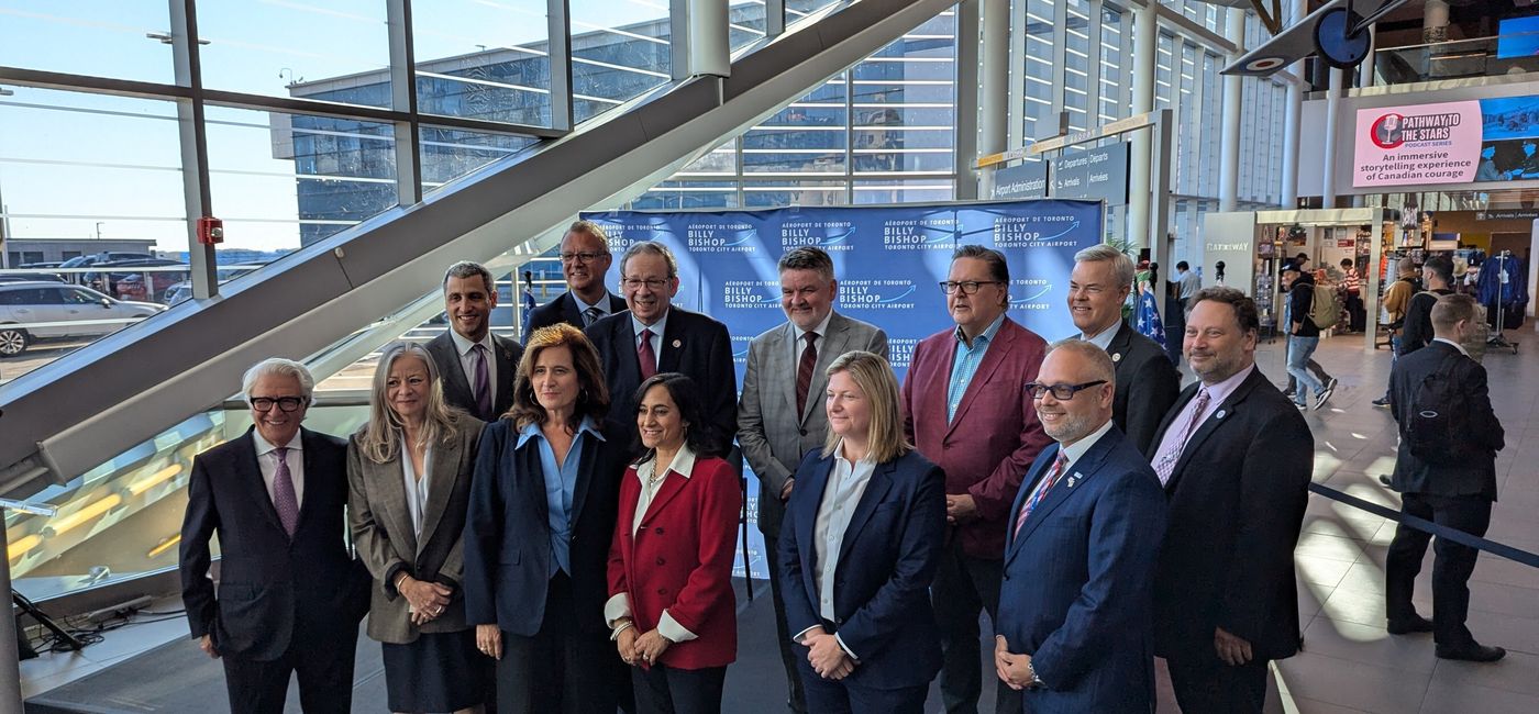 Image: Annonce à l'aéroport YTZ