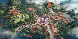 Aerial rendering of Tropical Americas