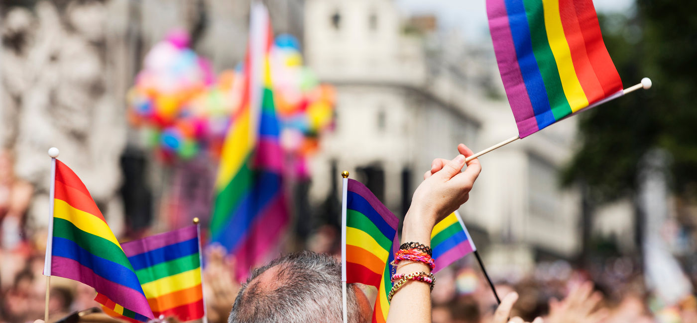 Image: Scene from London Pride (Photo Credit: Adobe Stock/ink drop)