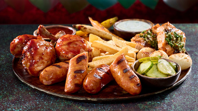 Thawfest Platter - Universal Orlando Thawfest Platter - Universal Orlando