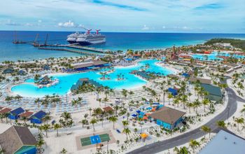 Carnival Glory and Carnival Conquest at Celebration Key