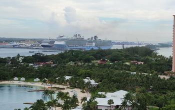 Cruise ships in Nassau Bahamas