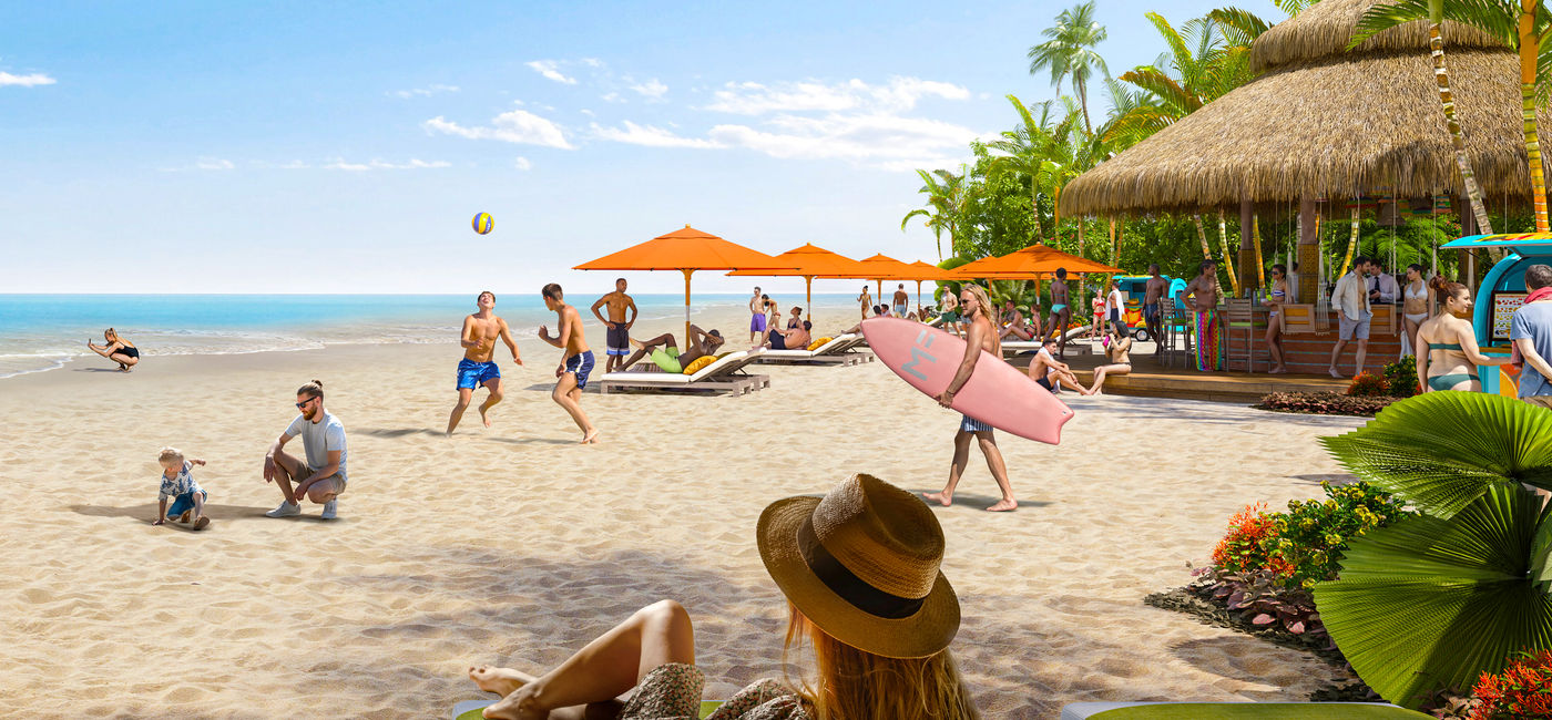Image: Royal Beach Club Cozumel will welcome vacationers in 2026 (Photo Credit: Courtesy Royal Caribbean)