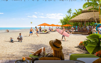 A rendering of Royal Beach Club Cozumel