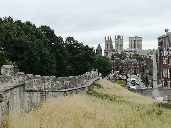 York England from the city walls York, England,