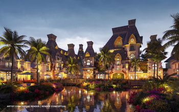 Artist Rendering of BON Plaza at VidantaWorld’s BON Luxury Theme Park.