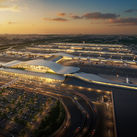 Conceptual rendering of Washington Dulles transformation