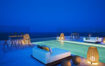 Rooftop view at Dreams Vista Cancun Golf & Spa Resort