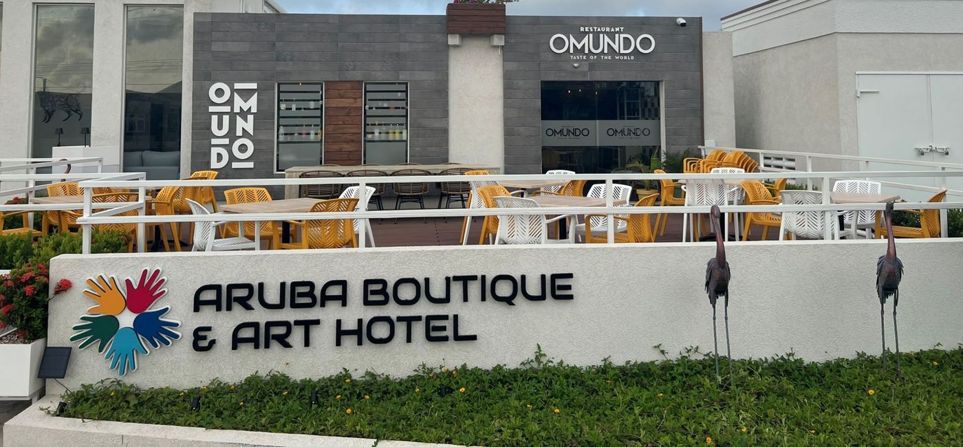 Image: Exterior of the Aruba Boutique & Art Hotel, part of BWH Hotels. (Photo Credit: BWH Hotels)