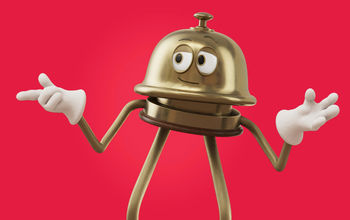 Hotels.com, bellboy, mascot