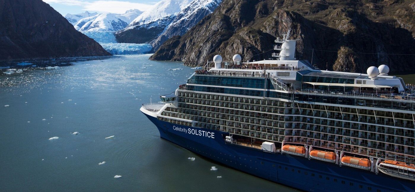 Image: Celebrity Solstice in Alaska (Photo Credit: Celebrity Cruises)