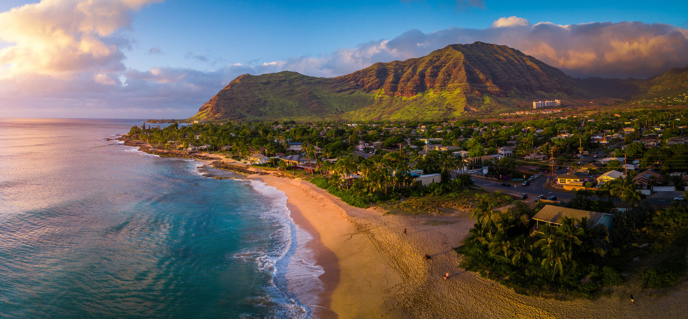 Image: Papaoneone Beach on Oahu's west coast, Hawaii. (Photo Credit: Adobe Stock/Dudarev Mikhail)