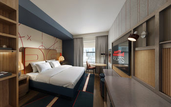 Sports Illustrated Resorts Chicago guestroom